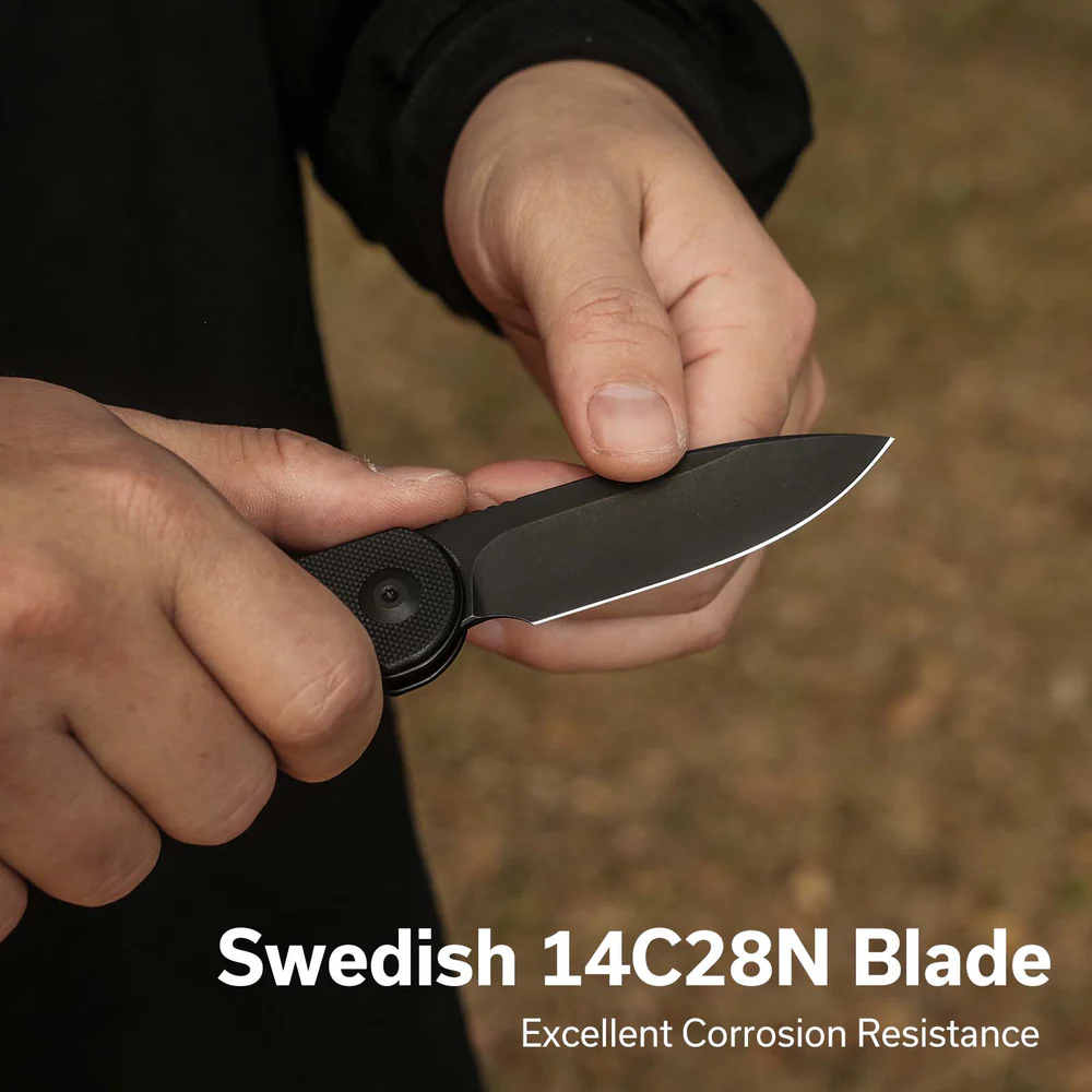 CIVIVI Elementum Slip Joint Black G10 6