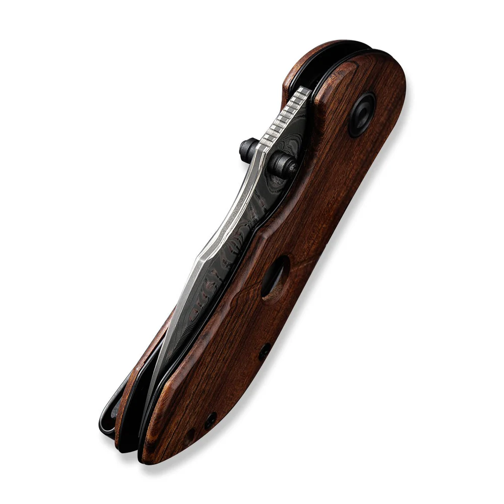 CIVIVI Gordo Guibourtia Wood Damascus 5