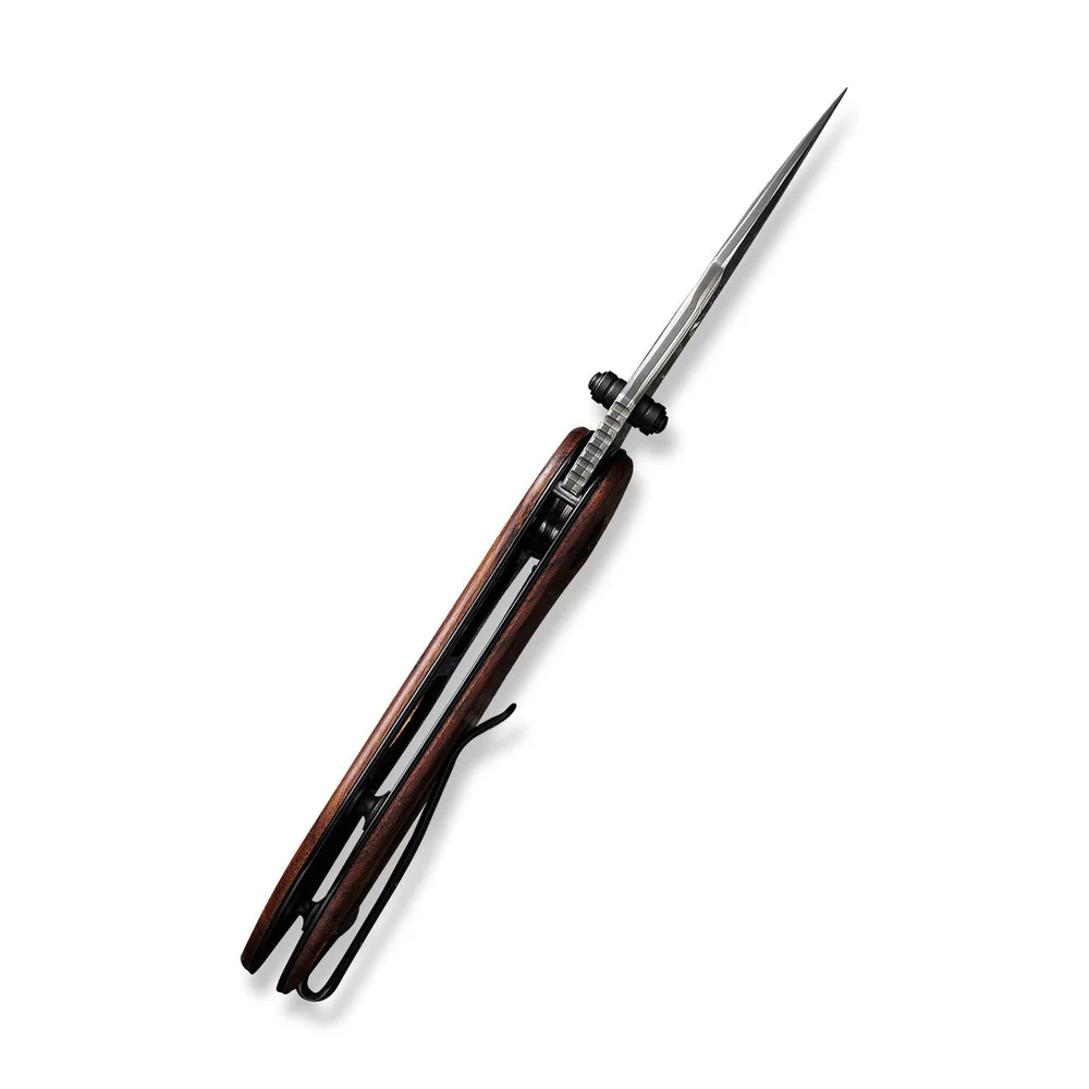 CIVIVI Gordo Guibourtia Wood Damascus 6