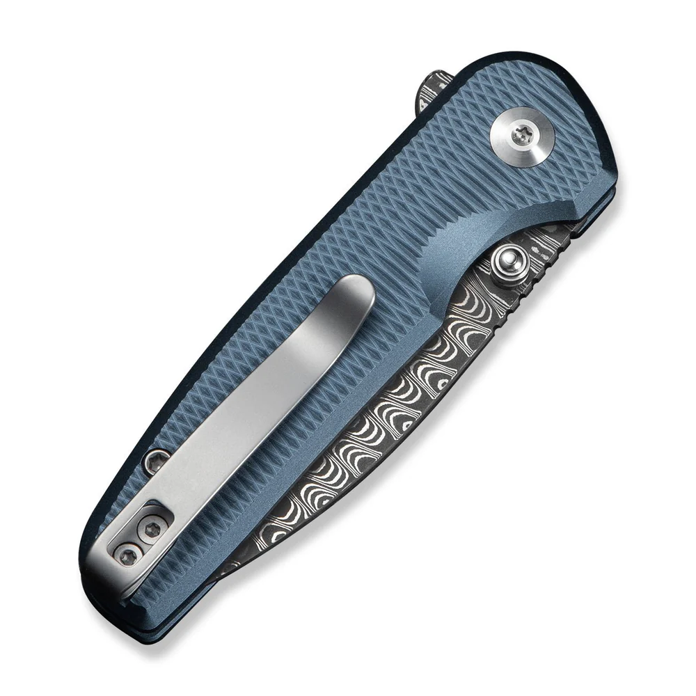 CIVIVI Mini Shakan Blue Aluminum Handle 3