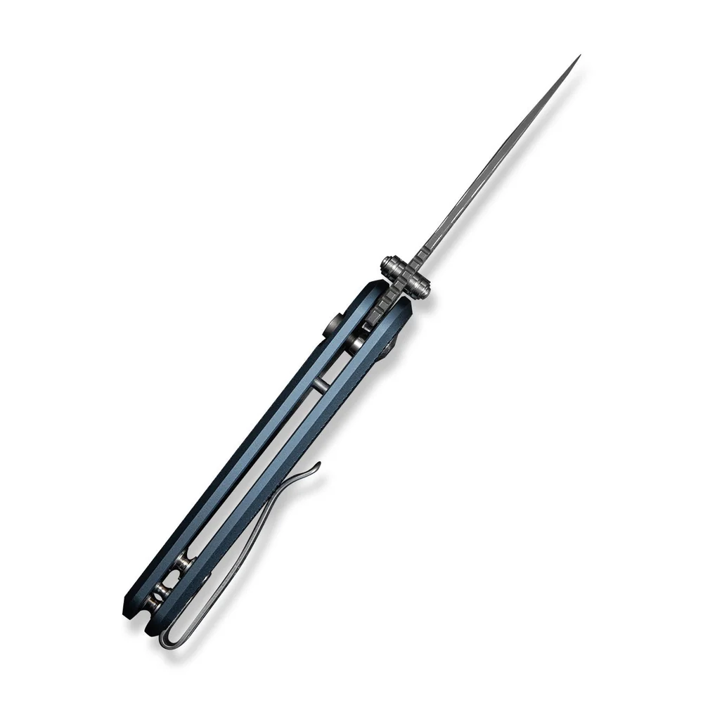 CIVIVI Mini Shakan Blue Aluminum Handle 4