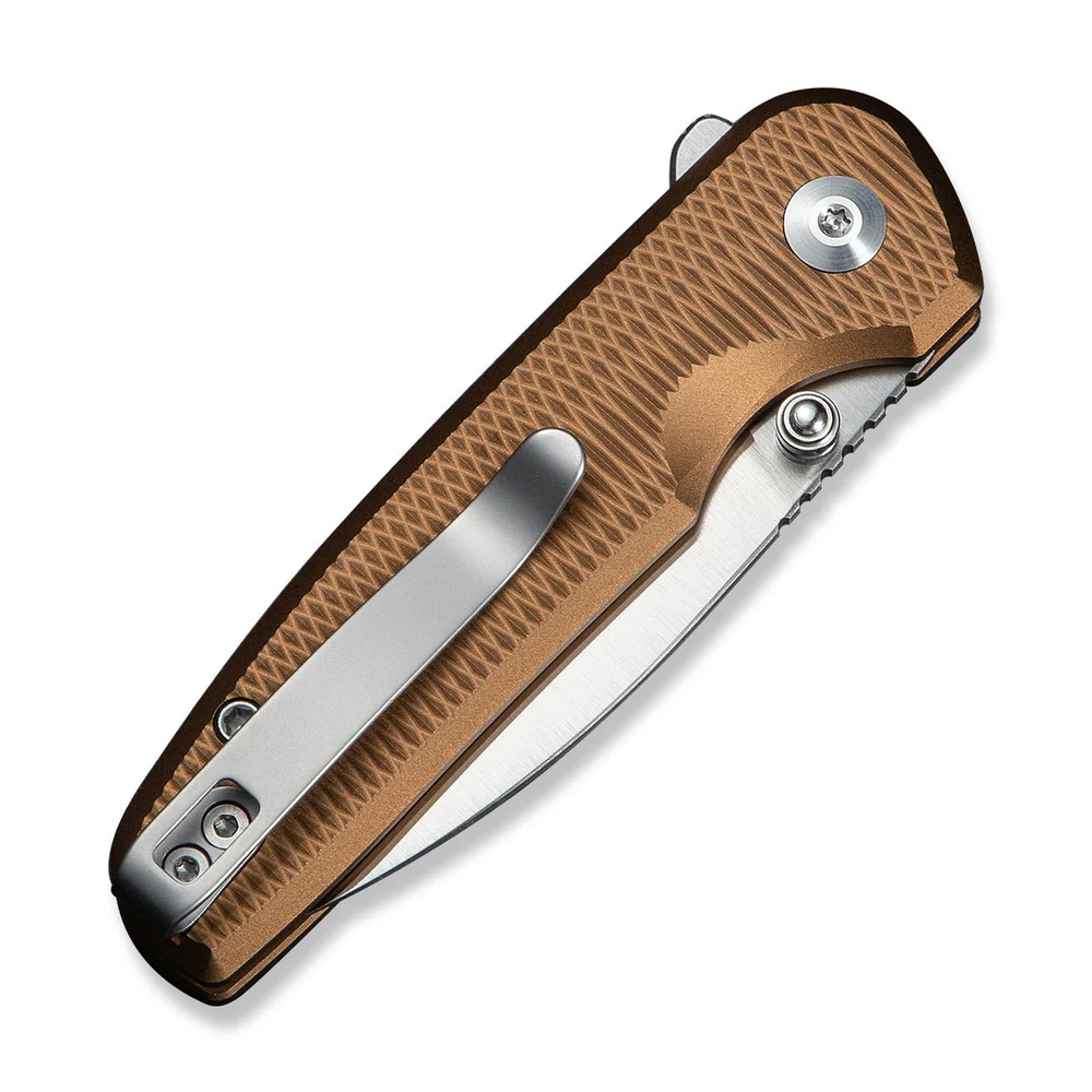 CIVIVI Mini Shakan Coyote Brown Aluminum 3