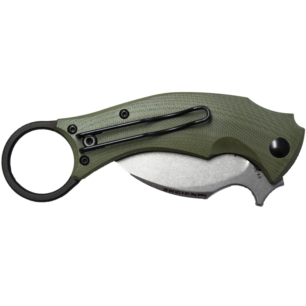 Нож Fox Knives Black Bird, OD Green