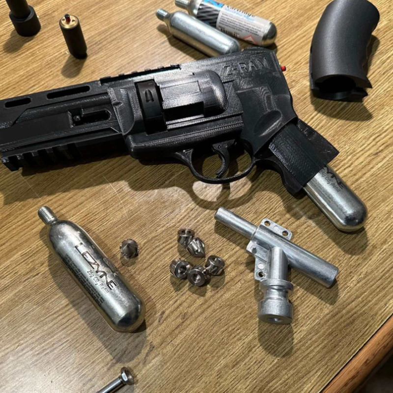 Стоманен вентил Z-RAM EX25 – с вградено Z-удължение за Tec9 Bidykit или ZDR50v2 3