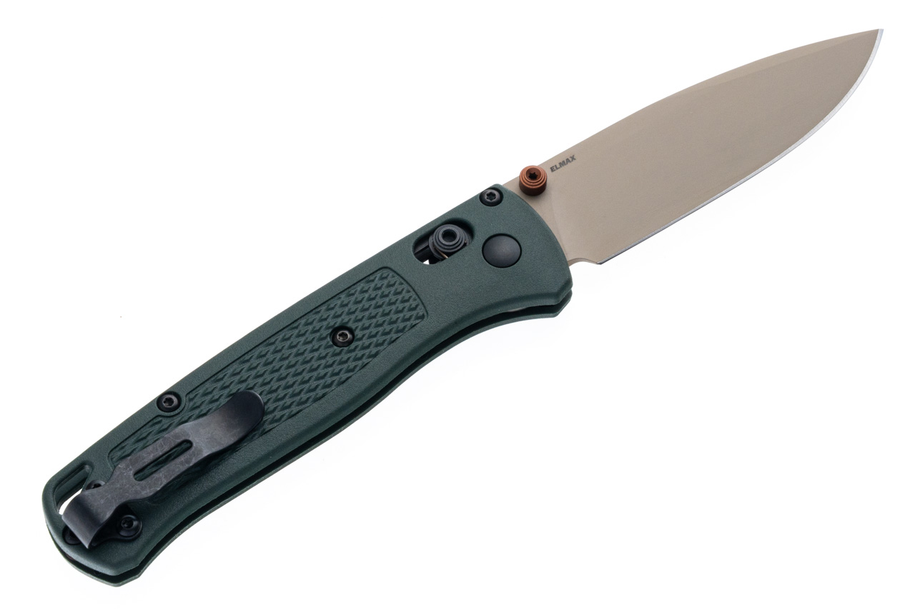 Нож Benchmade Bugout® Elmax Taiga Green Grivory