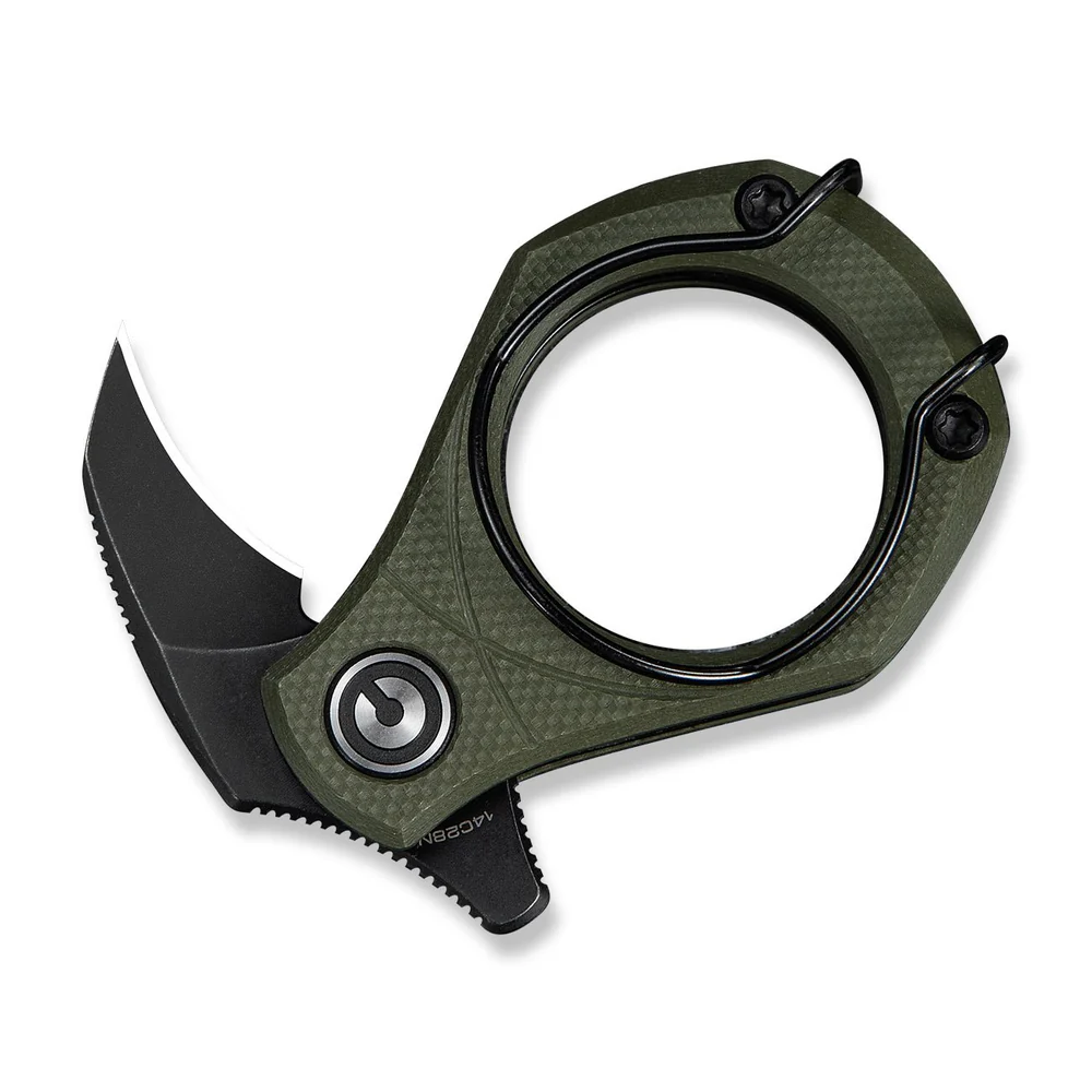 CIVIVI Pyrus OD Green G10 Handle 3
