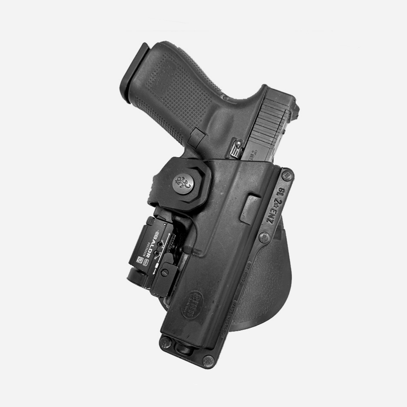 Тактически кобур FOBUS EM19 LH RT за пистолети GLOCK – 19, 19X, 23 за лява ръка