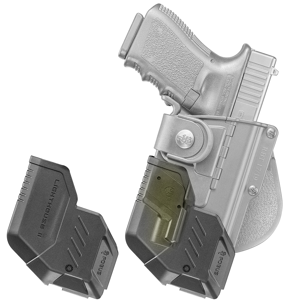 Тактически кобур FOBUS RBT-17 за пистолет GLOCK 17, 22, 31 + Flashlight & Laser protection units