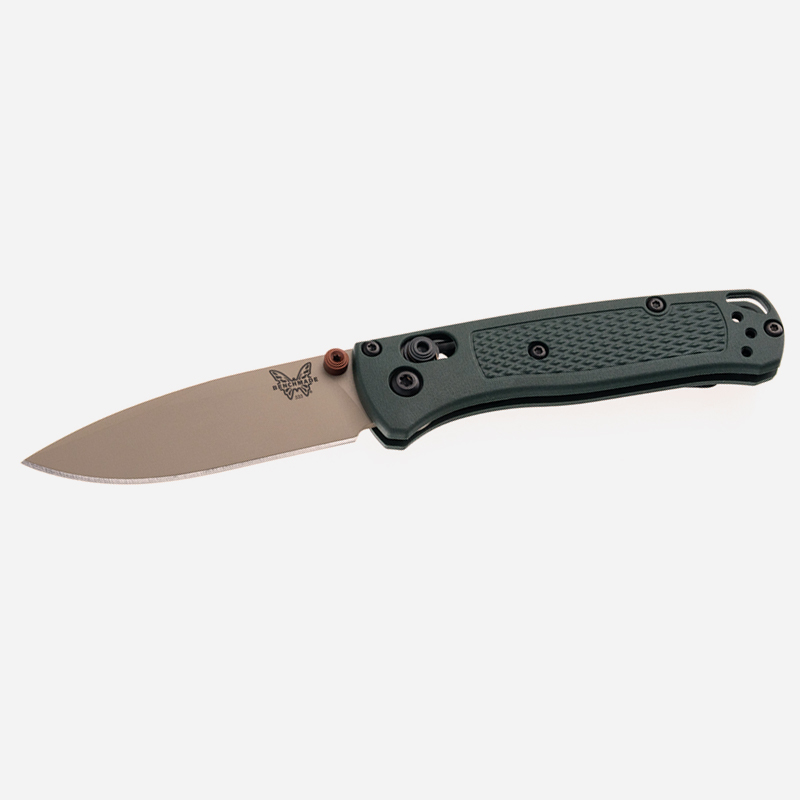 Нож Benchmade Mini Bugout® Elmax Taiga Green Grivory