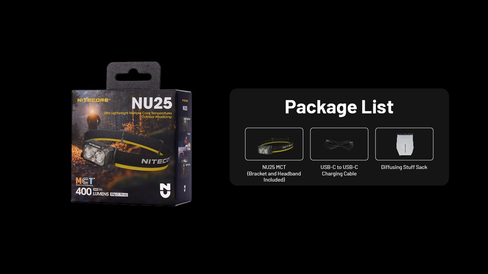 Nitecore NU25 MCT 20