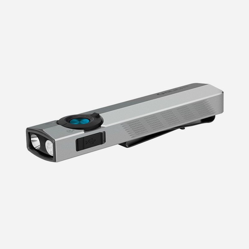 Заряден Фенер Olight ArkPro Silver Graphite 1500 Лумена