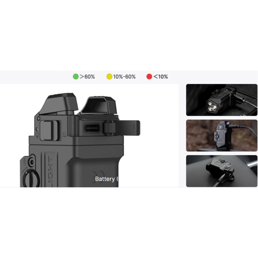 Пистолетен фенер Olight PL X 20