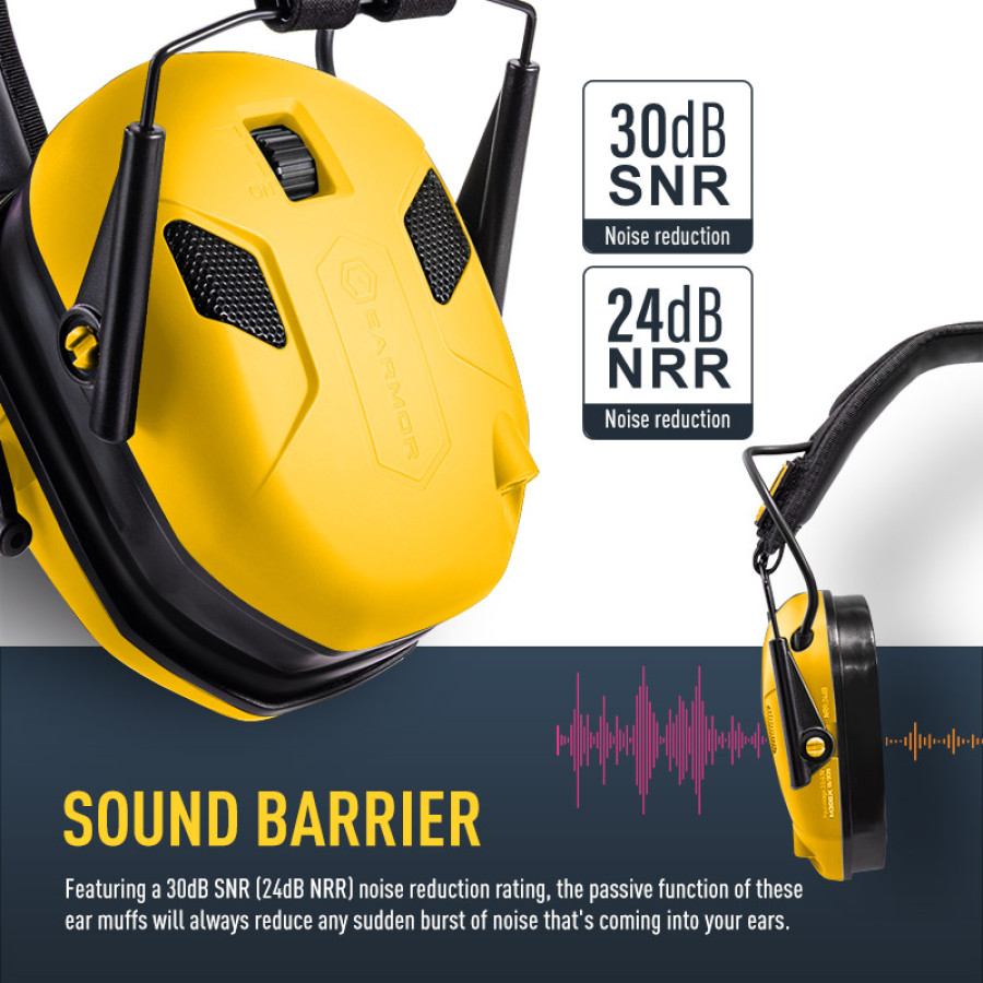 Earmor M300X – черни 08