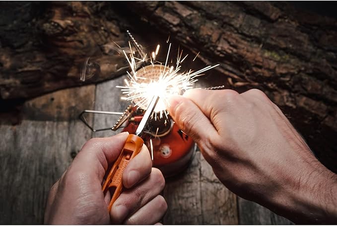 Магнезиева запалка Exotac PolyStriker Orange