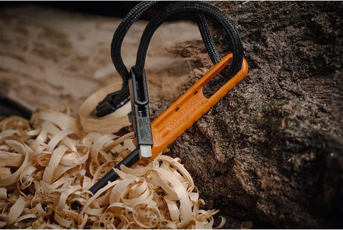Магнезиева запалка Exotac PolyStriker Black