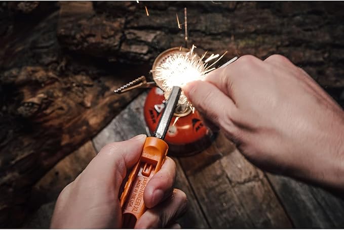 Магнезиева запалка Exotac PolyStriker XL Orange