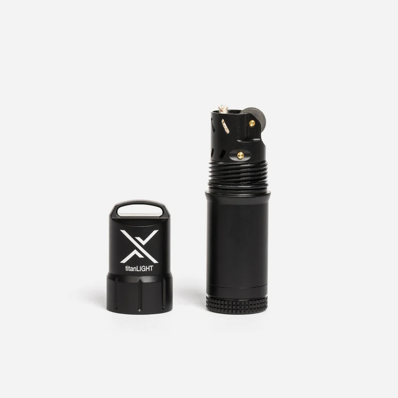 Бензинова запалка Exotac TitanLight Black