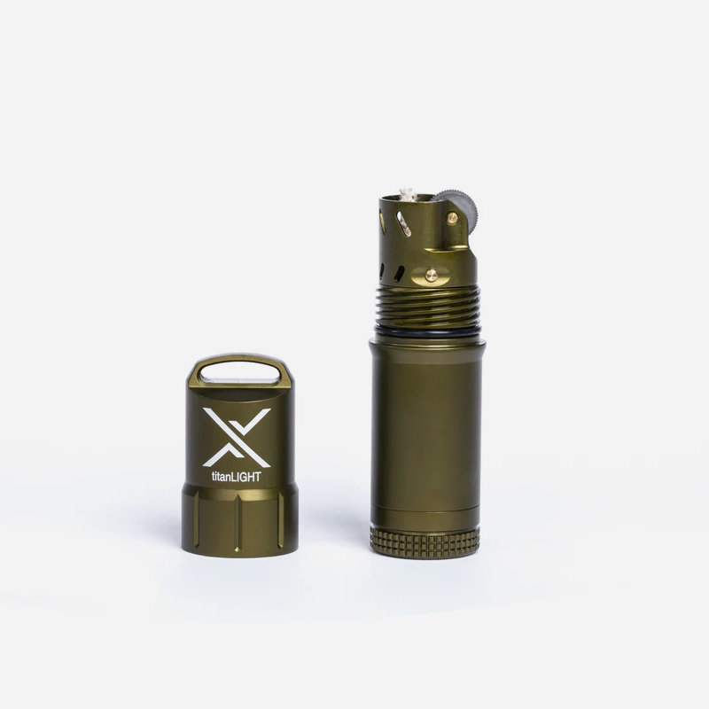 Бензинова запалка Exotac TitanLight Olive Drab