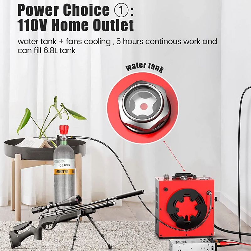 GX PUMP CS4 Portable PCP Air Compressor 3