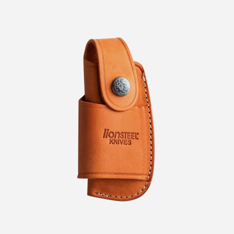 Кожен калъф за нож LionSteel Leather VERTICAL/HORIZONTAL sheath – SAND Color