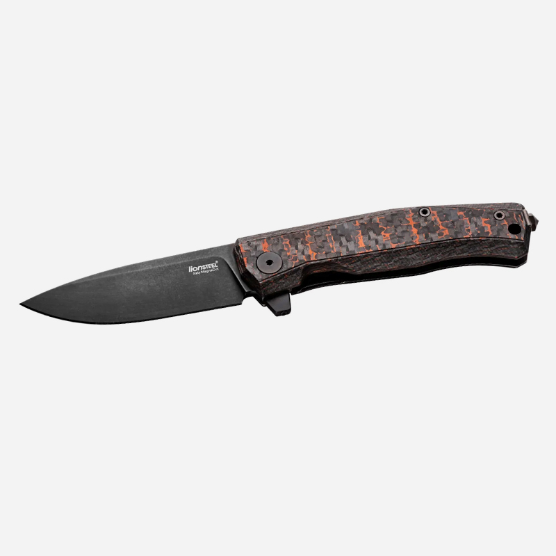 Lionsteel Myto MagnaCut Snake Skin FatCarbon
