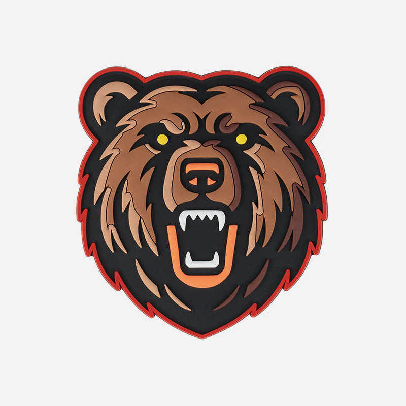 Пач 101 INC Patch 3D PVC Grizzly bear