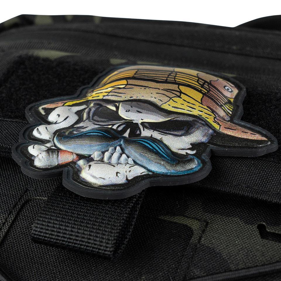 Пач 101 INC Patch 3D UV Skull Bush ranger