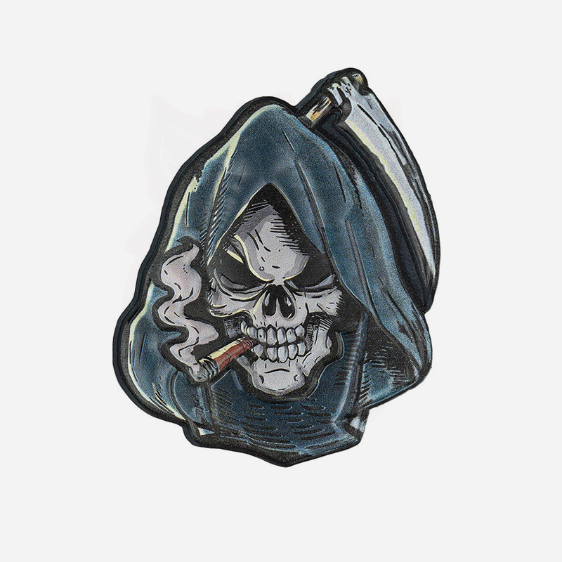 Пач 101 INC Patch 3D UV Skull Grim reaper