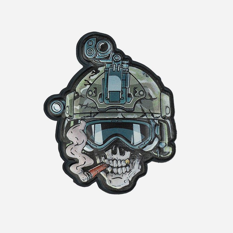 Пач 101 INC Patch 3D UV Skull Operator