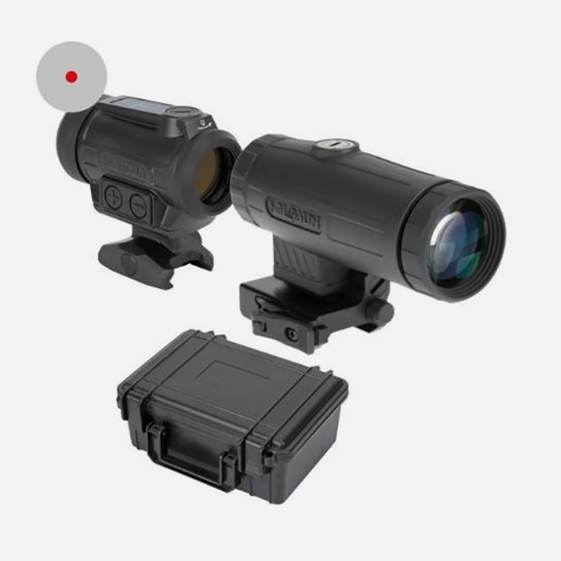 Бързомер Holosun ARO CORE RD-2 Dot Reticle 2MOA Aluminum/Casting + увеличител HM3X