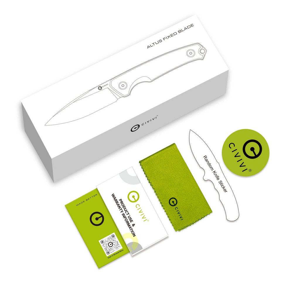 CIVIVI Altus Fixed Blade OD Green G10 7