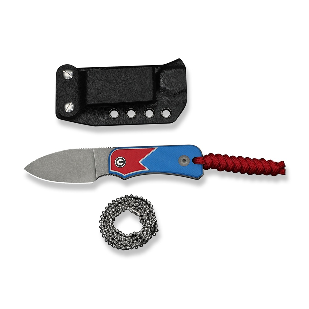CIVIVI Baby Banter Fixed Red White Blue G10 3