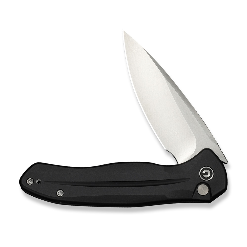 CIVIVI Button Lock Kitefin Black Aluminum 3