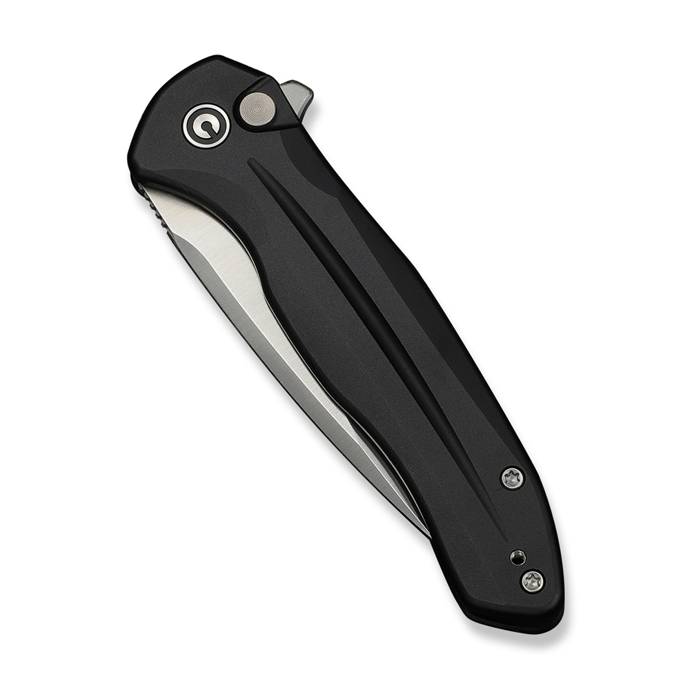 CIVIVI Button Lock Kitefin Black Aluminum 4