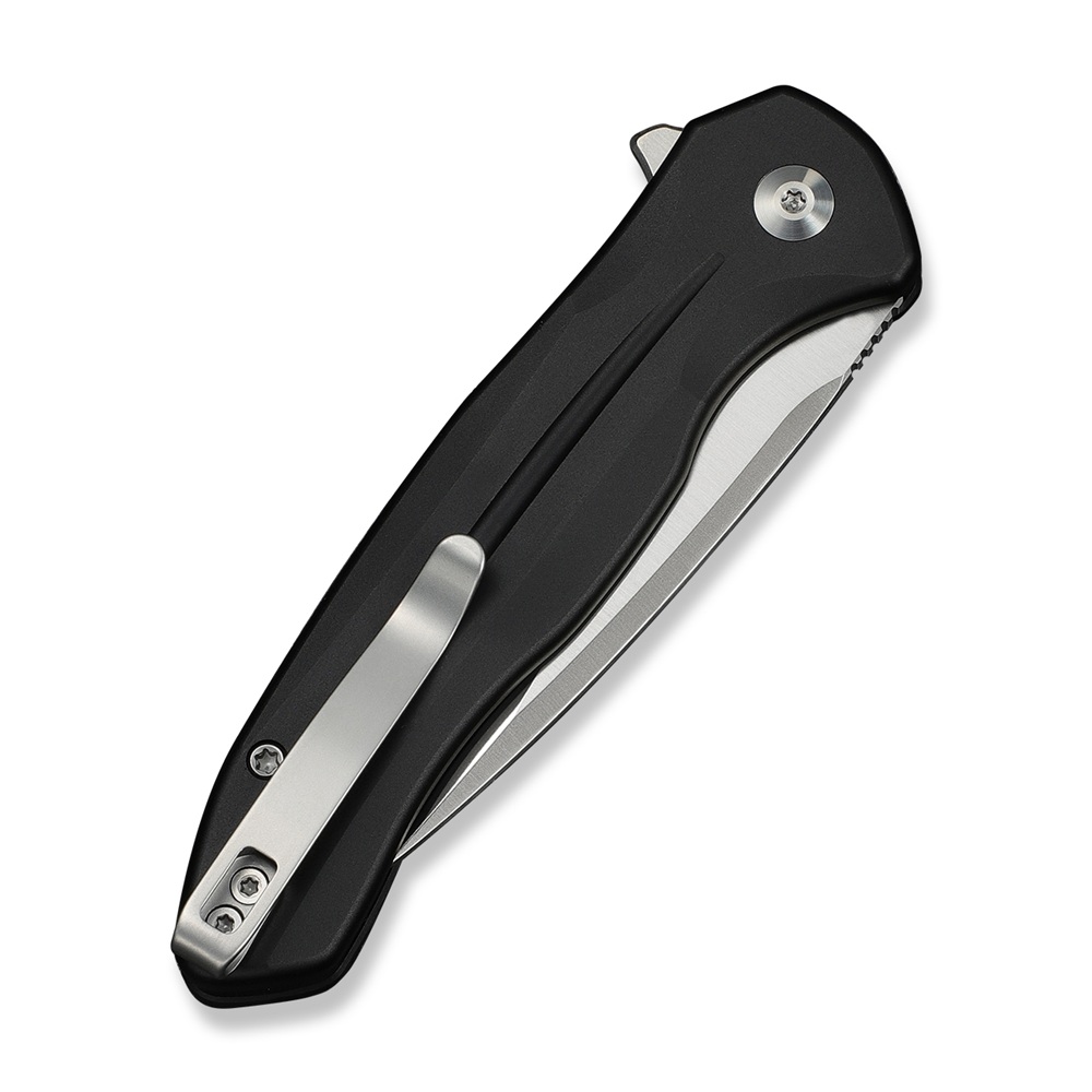 CIVIVI Button Lock Kitefin Black Aluminum 5