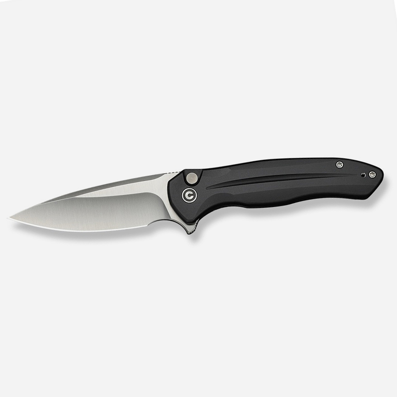 CIVIVI Button Lock Kitefin Black Aluminum