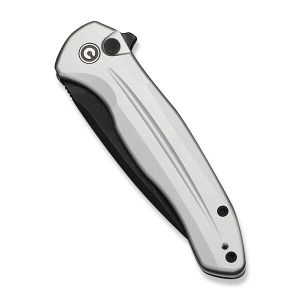 Нож CIVIVI Button Lock Kitefin 14C28N Silver Aluminum » Arms-Bg Оръжеен Магазин