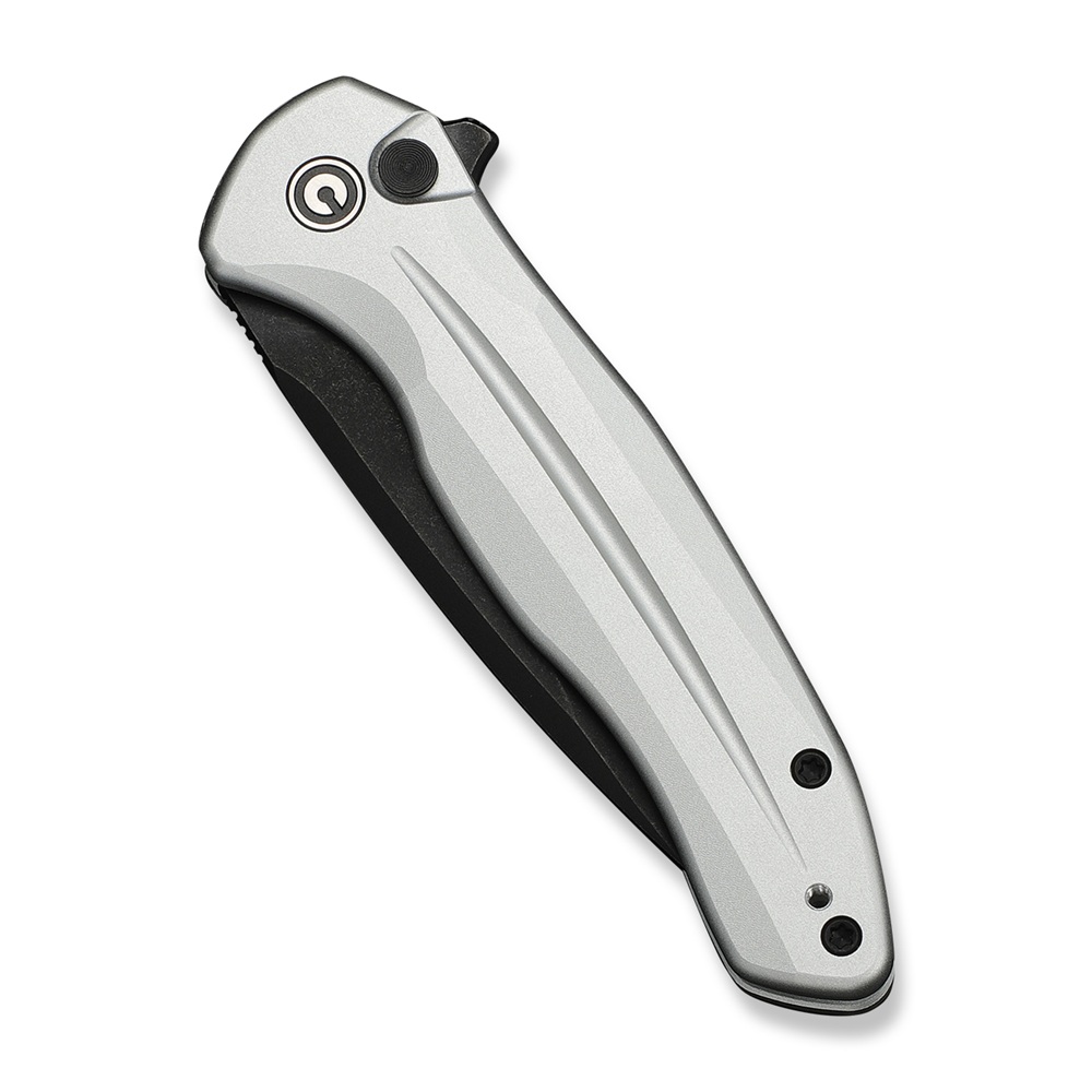 CIVIVI Button Lock Kitefin Silver Aluminum 4