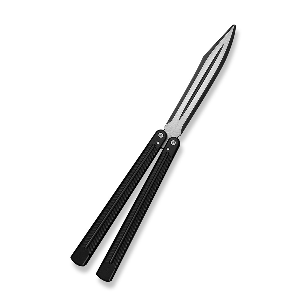 Тренировъчен нож CIVIVI Dracolisk Butterfly Knife Trainer 9Cr18MoV Black Aluminum Тренировъчен нож CIVIVI Dracolisk Butterfly Knife Trainer 9Cr18MoV Black Aluminum