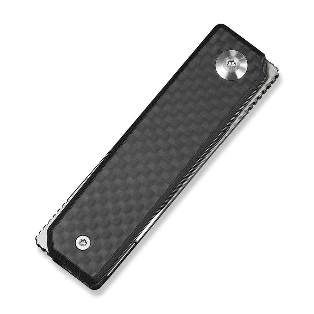 CIVIVI Kukei Twill Carbon Fiber Overlay On Black G10 5