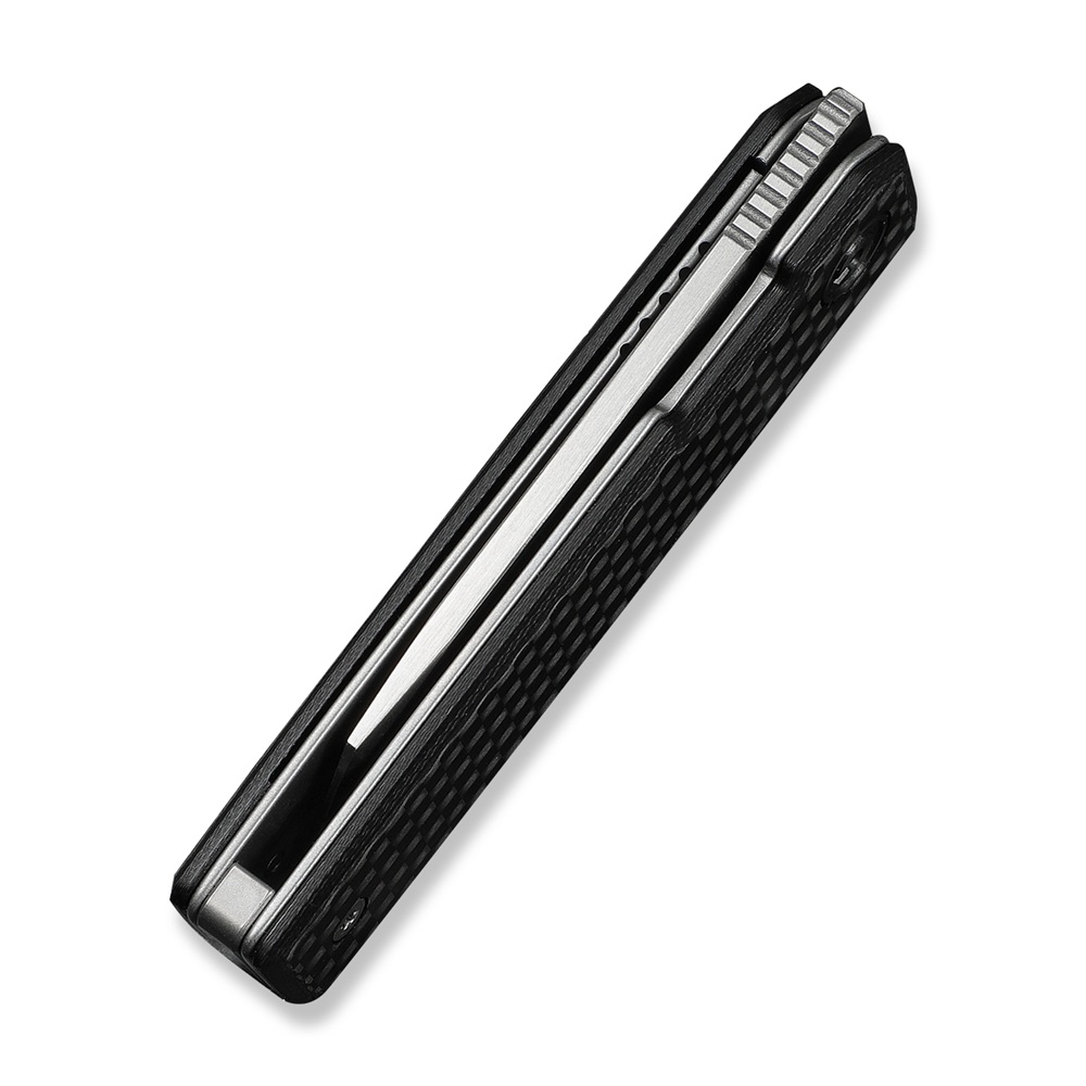CIVIVI Kukei Twill Carbon Fiber Overlay On Black G10 6