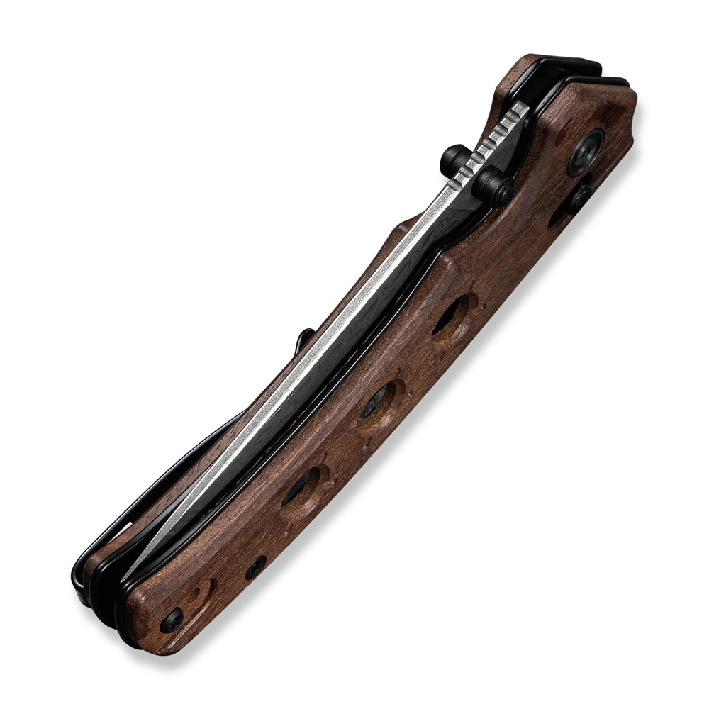 CIVIVI Noctis Guibourtia Wood Handle Damascus 6