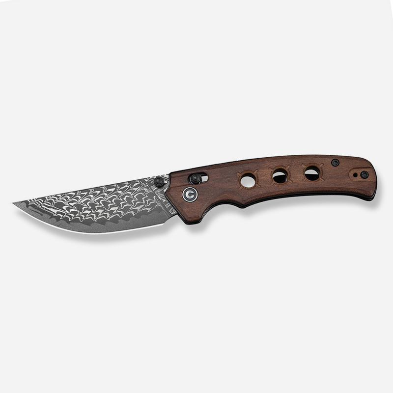 CIVIVI Noctis Guibourtia Wood Handle Damascus