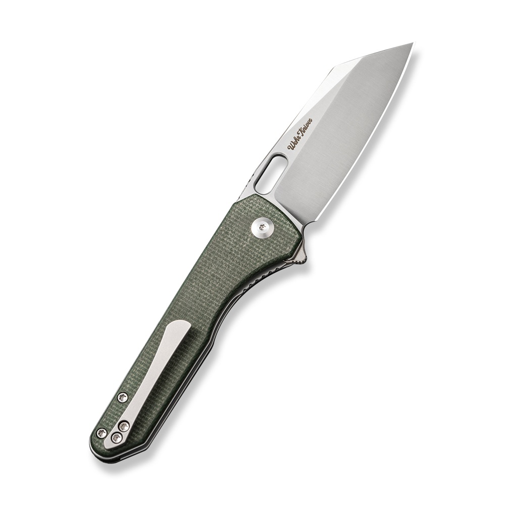 CIVIVI Nugz Green Canvas Micarta 2