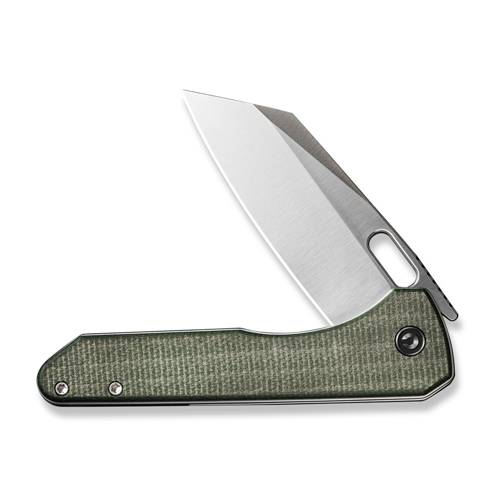 CIVIVI Nugz Green Canvas Micarta 3