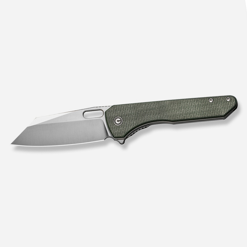 CIVIVI Nugz Green Canvas Micarta