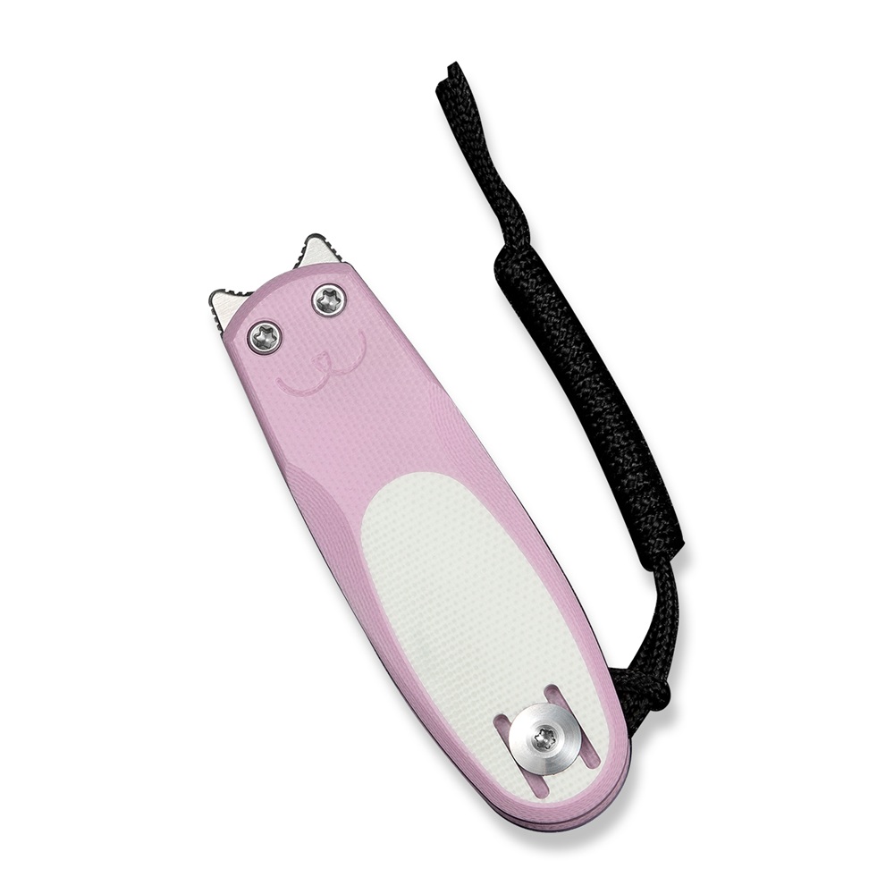 CIVIVI Purr Powder Pink & White G10 4