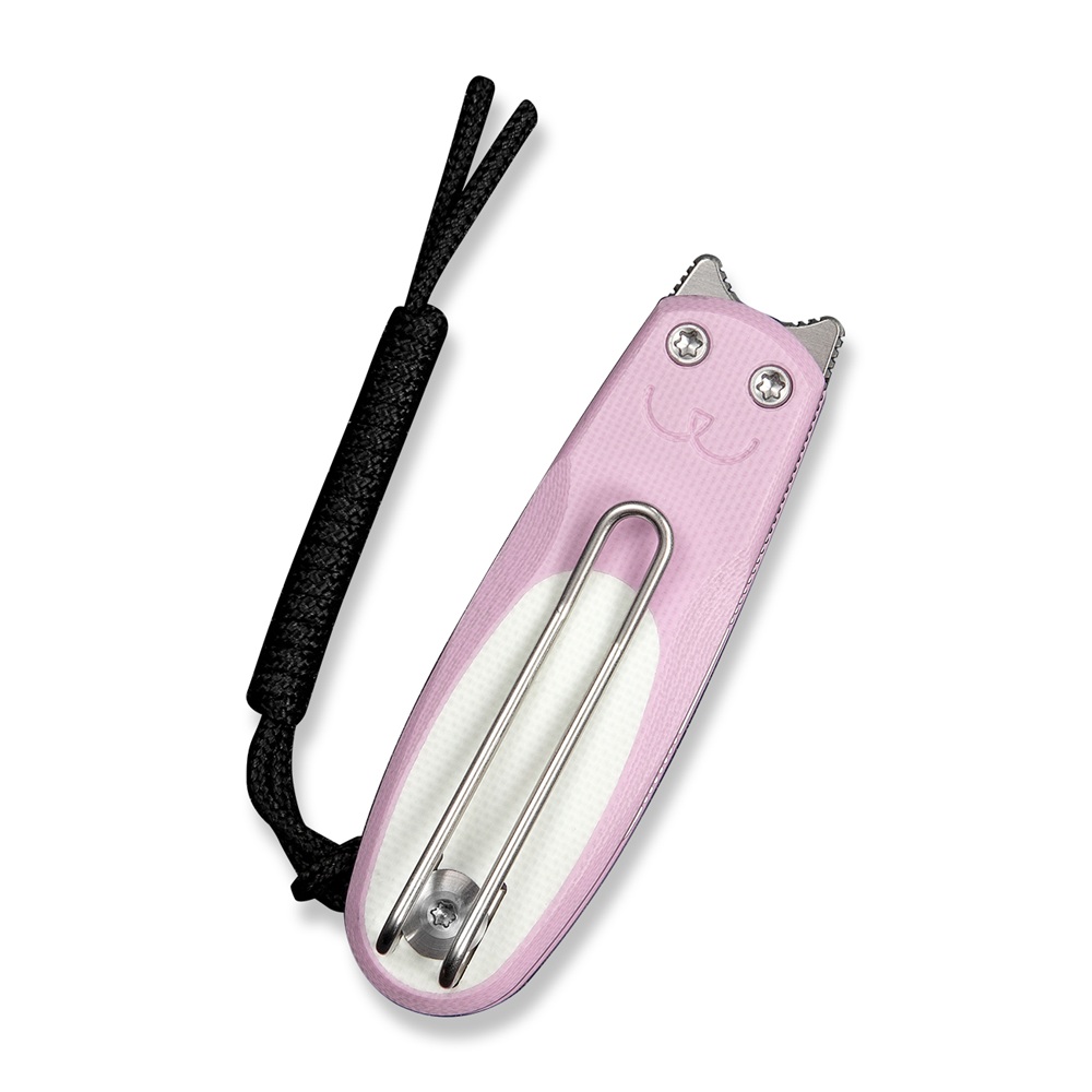CIVIVI Purr Powder Pink & White G10 5