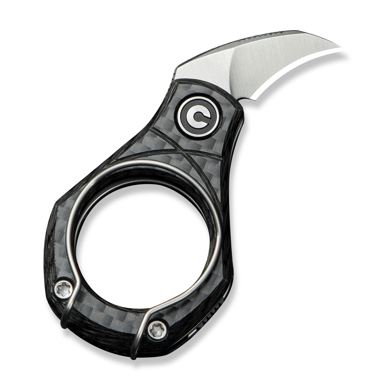 Нож CIVIVI Pyrus 14C28N Twill Carbon Fiber Handle Нож CIVIVI Pyrus 14C28N Twill Carbon Fiber Handle