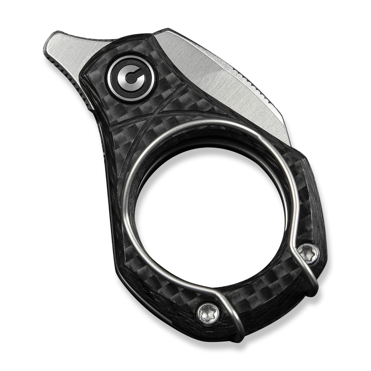 CIVIVI Pyrus Twill Carbon Fiber Handle 4